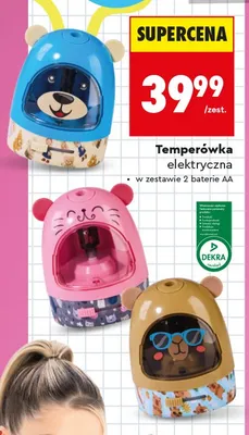 Temperówka elektryczna Kayet promocja w Biedronka