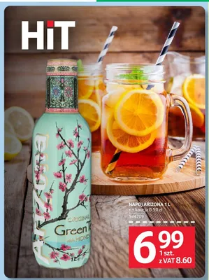 Napój Arizona 1l promocja w Selgros