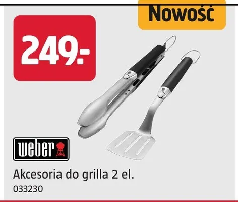 Akcesoria do grilla Weber 2 el. 033230 promocja w Jula