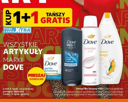 Żel pod prysznic Dove Creamy promocja w Kaufland