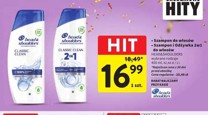 Szampon do włosów be curl promocja w Intermarche