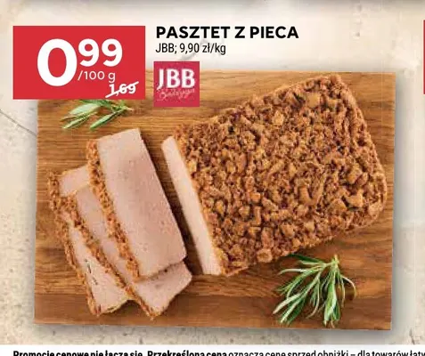 Pasztet z pieca JBB promocja w Stokrotka