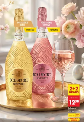 Semi Sweet półsłodkie różowe promocja w Biedronka