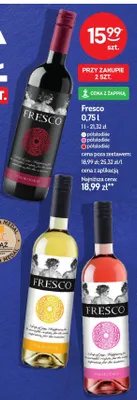 Wino półsłodkie promocja w Żabka