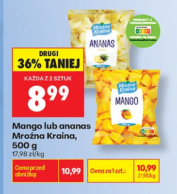 Mango Mroźna Kraina promocja w Biedronka