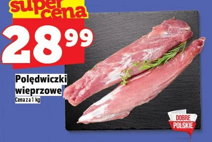 Polędwiczki wieprzowe promocja w TOPAZ