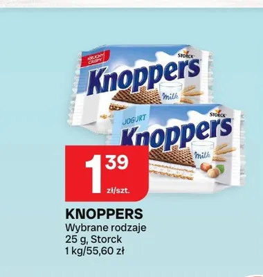 Wafel Knoppers promocja w Chorten
