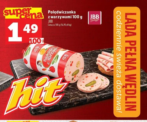 Polędwiczanka z warzywami JBB promocja w TOPAZ
