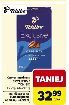 Kawa mielona Exclusive Original promocja w Carrefour Market