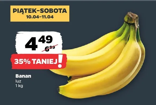 Banan luz promocja w Netto