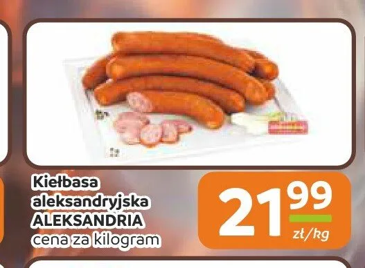 Kiełbasa aleksandryjska ALEKSANDRIA promocja w Społem Częstochowa