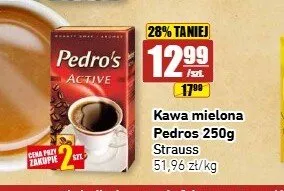 Kawa mielona Pedro's Active 250 g promocja w API Market