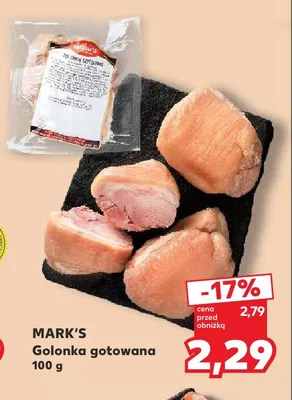 Golonka gotowana Mark's promocja w Kaufland
