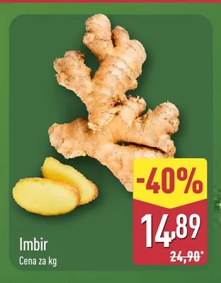 Imbir promocja w Aldi