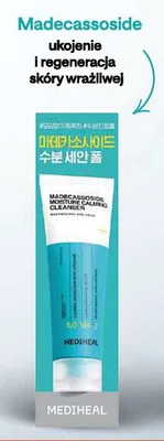 Pianka do mycia twarzy Mediheal Madecassoside Moisture Calming Cleanser promocja w Ziko Dermo