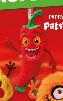 Brelok maskotka Papryk Patryk Freszaki promocja w Kaufland