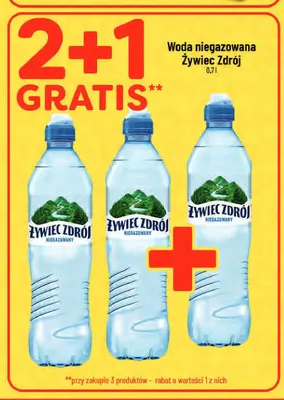 Woda niegazowana Żywiec Zdrój promocja w POLOmarket
