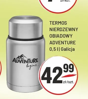 Termos nierdzewny obiadowy Adventure 0,5 l Galicja promocja w Sedal