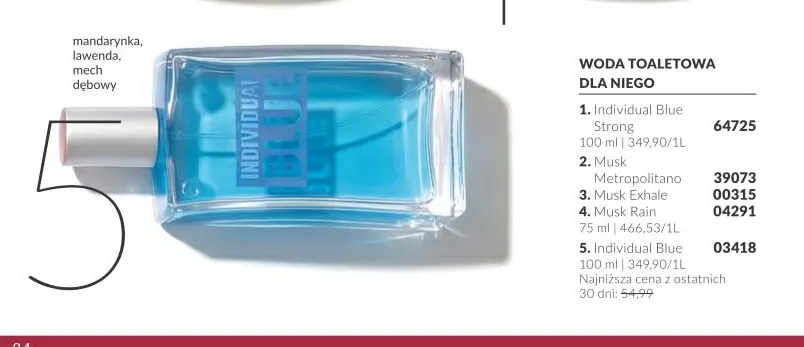 Woda toaletowa Individual Blue Avon promocja w AVON