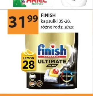 Tabletki do zmywarki Finish Ultimate Plus promocja w Drogerie Laboo