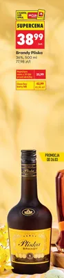 Brandy Pliska promocja w Biedronka