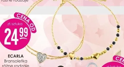 Bransoletka różne rodzaje Ecarla promocja w Drogerie Jasmin