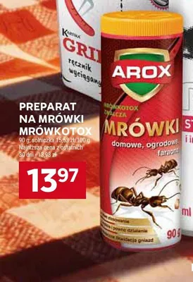 Preparat na mrówki Mrówkotox Arox promocja w Stokrotka