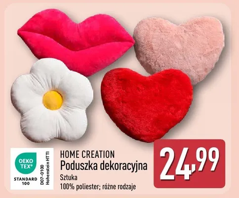 Poduszka dekoracyjna HOME CREATION promocja w Aldi