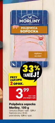 Polędwica sopocka Morliny promocja w Twój Market