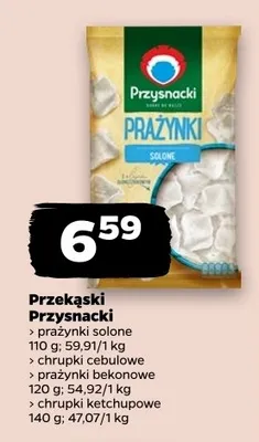 Chrupki cebulowe Przysnacki promocja w Netto