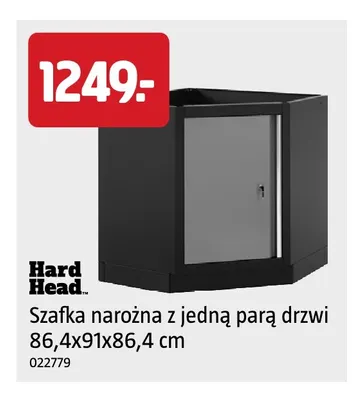 Szafka narożna z jedną parą drzwi 86,4x91x86,4 cm Hard Head promocja w Jula