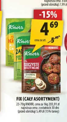 Fix Soczyste kotlety mielone Knorr promocja w Arhelan