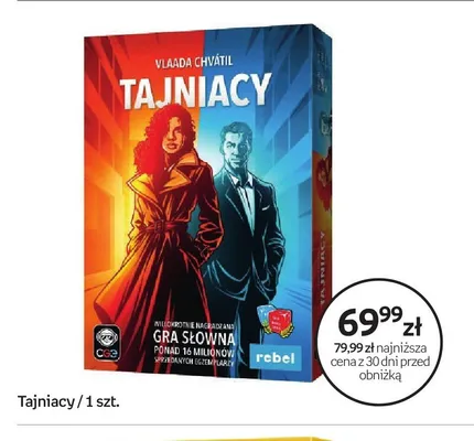 Gra planszowa Tajniacy promocja w Empik