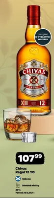 Whisky Chivas Regal 12 YO promocja w Netto