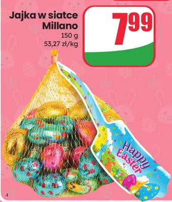 Jajka w siatce promocja w Dino