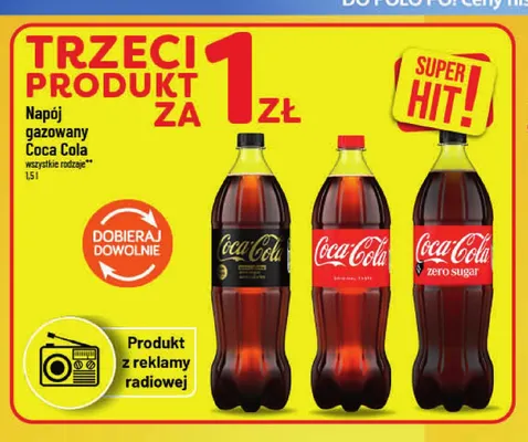 Napój gazowany Coca-Cola Original Taste promocja w POLOmarket