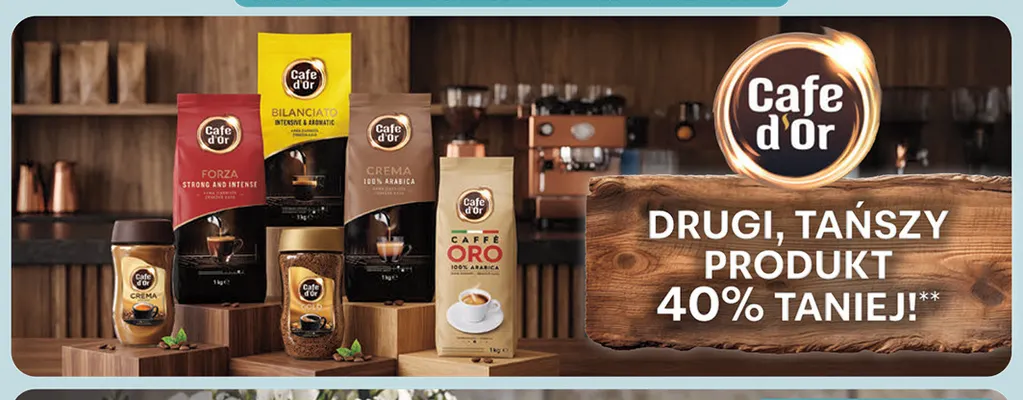 Kawa Cafe d'Or promocja w Biedronka