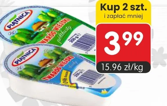 Twaróg wiejski klinek promocja w Market Point