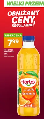 Sok pomarańcza 100% promocja w Stokrotka