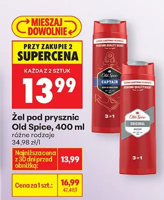Żel pod prysznic różne rodzaje promocja w Biedronka