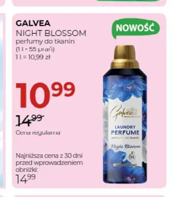 Perfumy do tkanin Night Blossom Galvea promocja w Drogerie Jawa