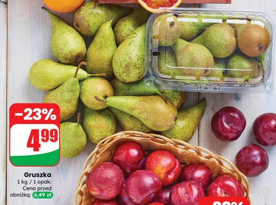 Gruszka promocja w Dino