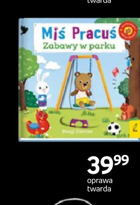 Książka Miś Pracuś Zabawy w parku oprawa twarda promocja w Empik