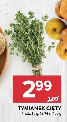 Tymianek cięty promocja w Stokrotka