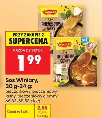 Sos pieczarkowy  promocja w Biedronka