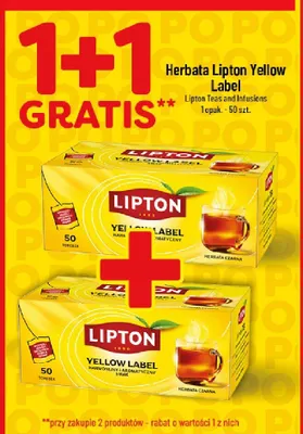 Herbata Yellow Label promocja w POLOmarket
