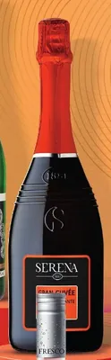 Wino musujące Serena 1881 Gran Cuvée promocja w Żabka