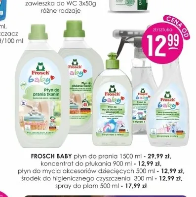 Środek do higienicznego czyszczenia Frosch Baby promocja w Drogerie Jasmin