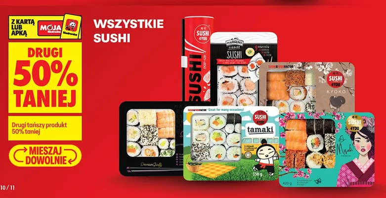 Sushi Premium Quality promocja w Biedronka
