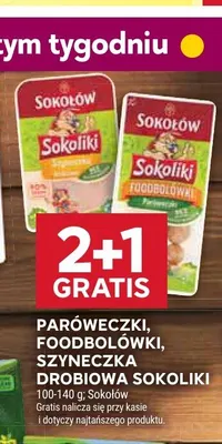 Szyneczka drobiowa Sokoliki Sokołów promocja w Stokrotka